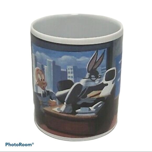 LooneyâTunesâXLÂ CeramicâMugâLifestyleâ90sâWorkaholic - Picture 3 of 4